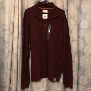 Carhartt 3/4 zip relaxed fit sweater